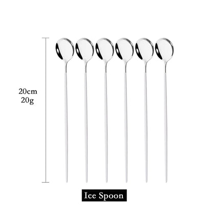 6 Pcs Coffee Stirring Spoon