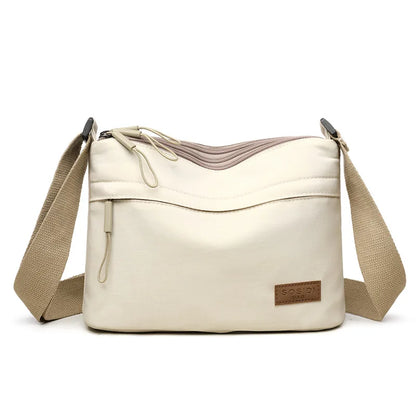 3 Main Pockets High Capacity Crossbody Shoulder Bag for Women