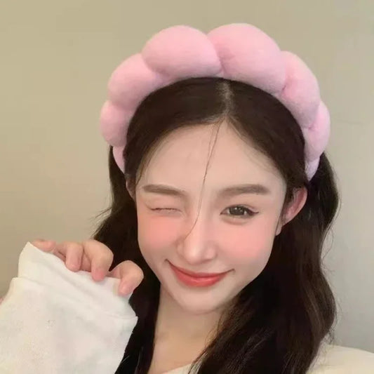 2025 Fashion Puffy Sponge Headband for Women & Girls