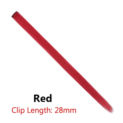 12 Colors Synthetic Hairpieces