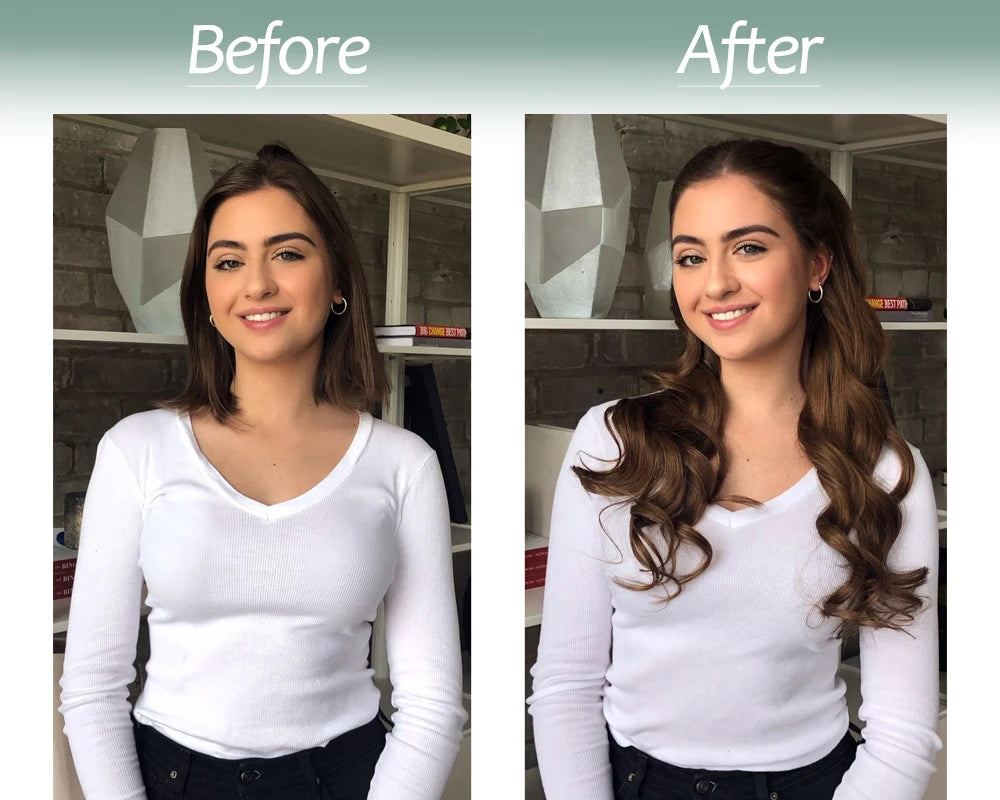 No Clips Natural Hair Extension
