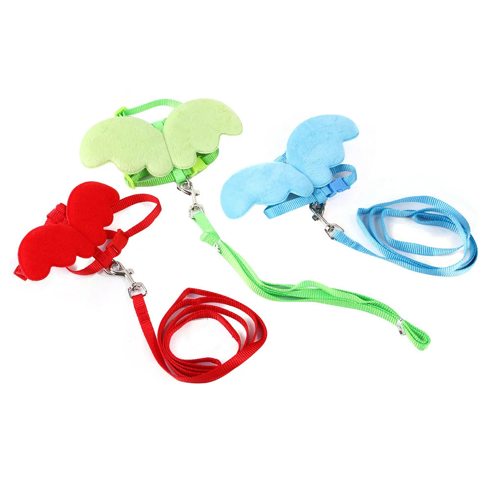 Hamster & Rabbit Angel Wings Harness & Leash