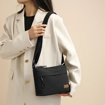 3 Main Pockets High Capacity Crossbody Shoulder Bag for Women