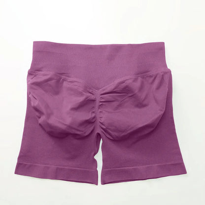 Impact Shorts 4.5" – Women’s Seamless Fitness Biker Shorts
