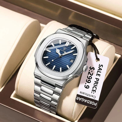 Square Luxury Men’s Wristwatch