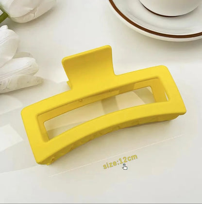 Korean Large Solid Hair Claw