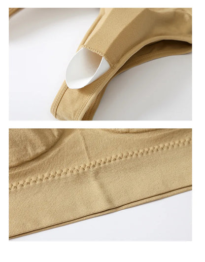S–7XL Plus Size Seamless Wireless Bra