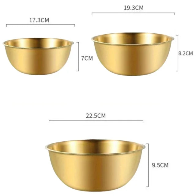 Large Capacity Bowls with Measurement Scale for Cooking, Baking & Food Storage