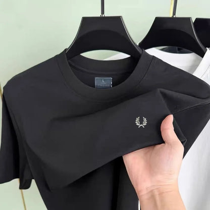 Luxury Cotton Men’s Seamless T-Shirt