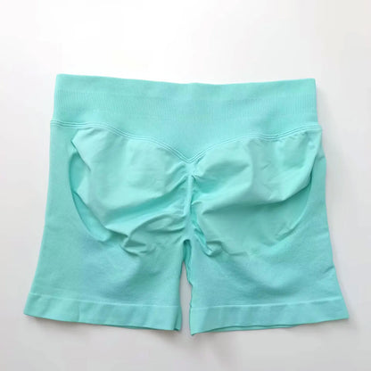 Impact Shorts 4.5" – Women’s Seamless Fitness Biker Shorts