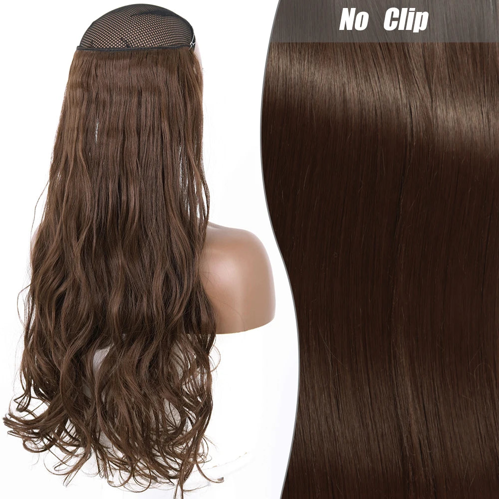 No Clips Natural Hair Extension