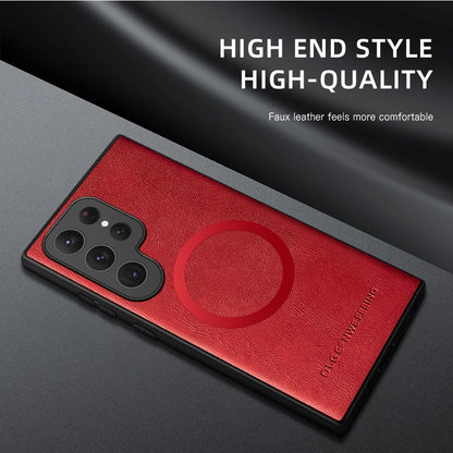 Luxury Leather Silicone Case for Samsung Galaxy S24/S23/S22