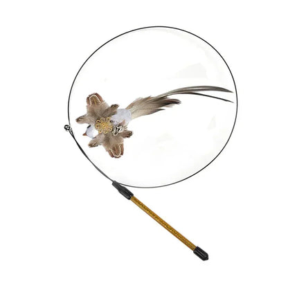 Interactive Peacock Cat Toy