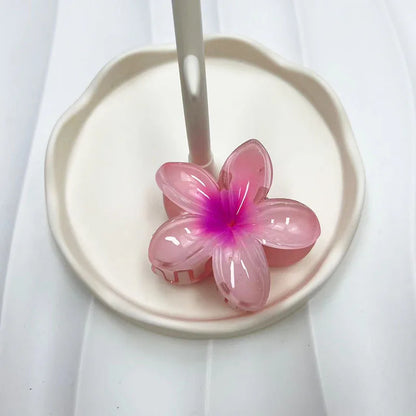 Large Flower Claw Clips