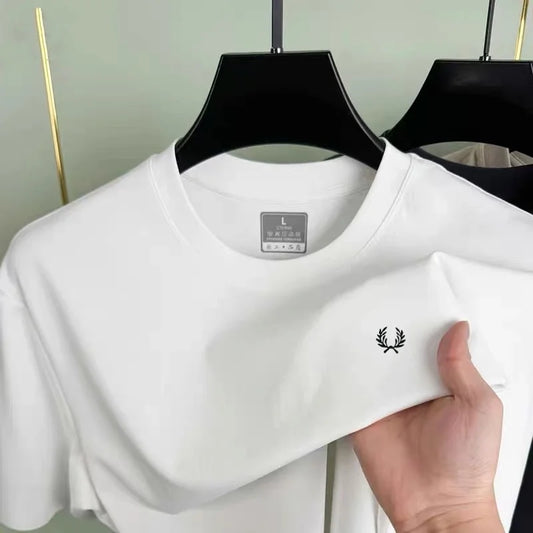 Luxury Cotton Men’s Seamless T-Shirt