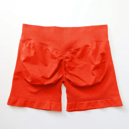 Impact Shorts 4.5" – Women’s Seamless Fitness Biker Shorts