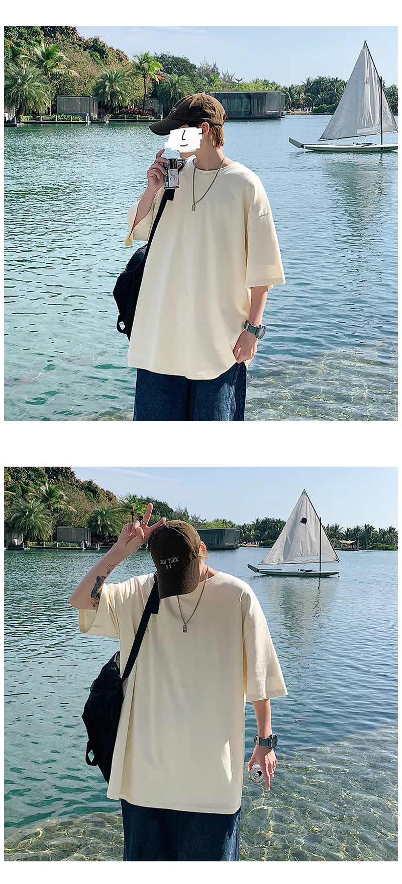 Oversized Men’s Summer T-Shirt