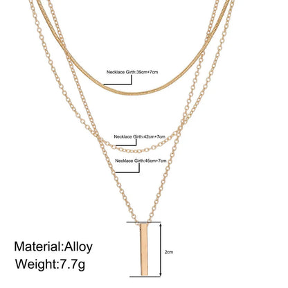 Vintage Bohemian Multilayer Necklace