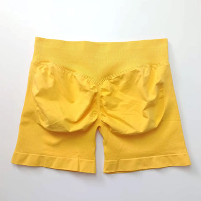 Impact Shorts 4.5" – Women’s Seamless Fitness Biker Shorts