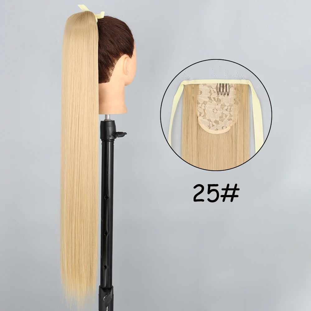 34-Inch Synthetic Ponytail Hair Extension