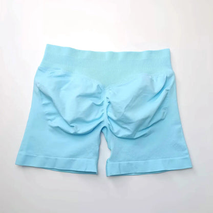 Impact Shorts 4.5" – Women’s Seamless Fitness Biker Shorts