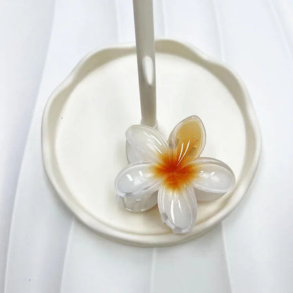 Large Flower Claw Clips