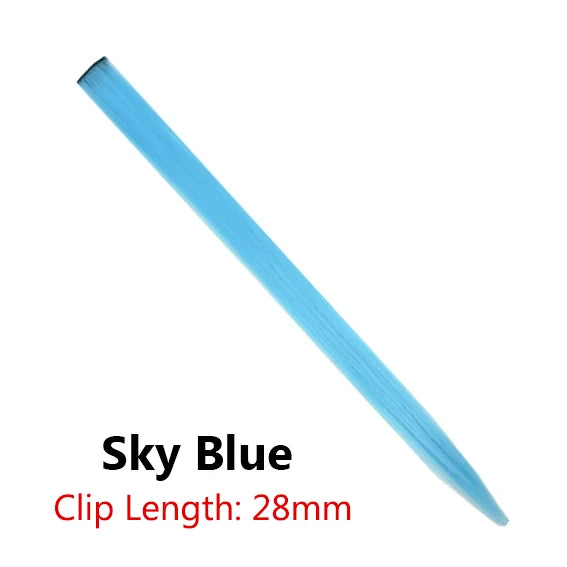 12 Colors Synthetic Hairpieces