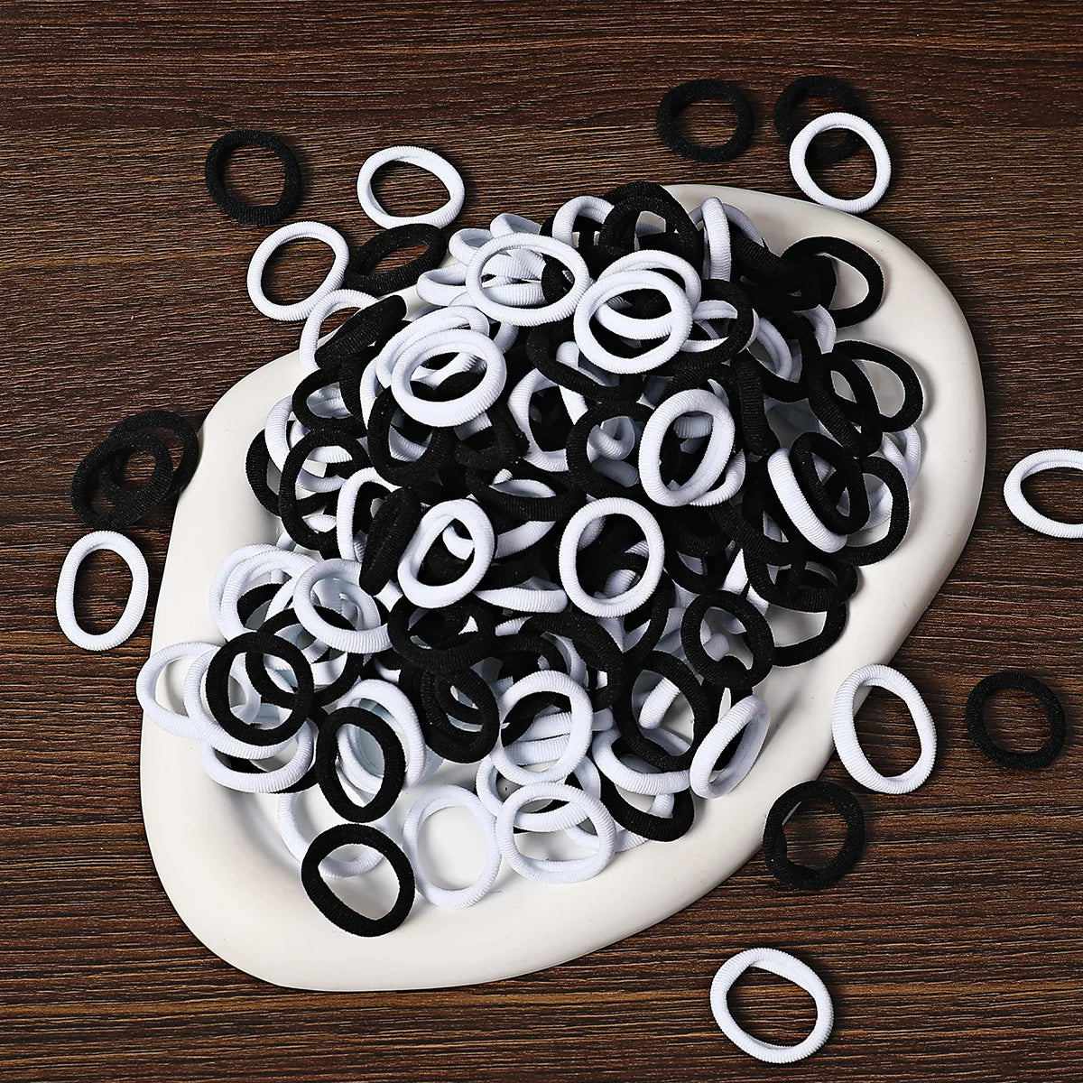 50/100PCS Colorful Nylon Hair Bands for Kids