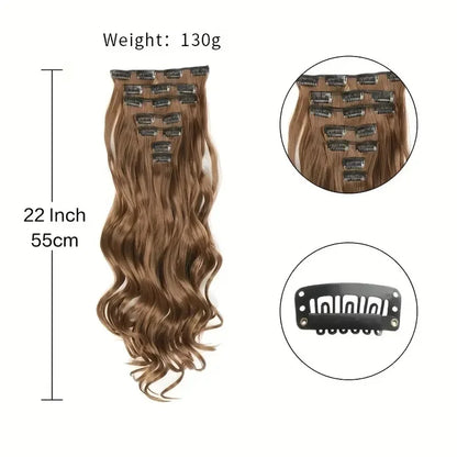 Clip-In Hair Extensions 7 PCS