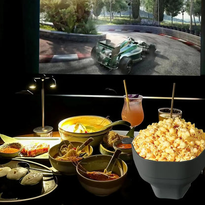 Silicone Microwave Popcorn Bowl