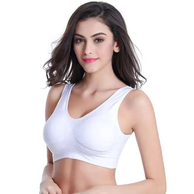 S–7XL Plus Size Seamless Wireless Bra