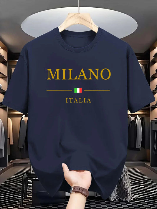 Men’s 100% Cotton Summer T-Shirt