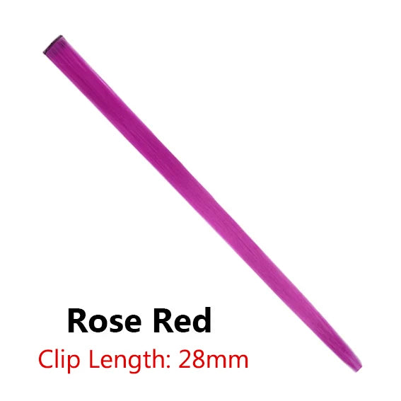 12 Colors Synthetic Hairpieces