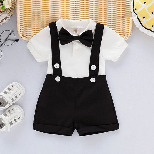 Mini Gentleman Baby Boy Outfit