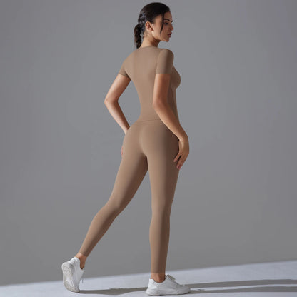 Women's Quick-Dry Yoga & Gym Set – Breathable, Stretchy Activewear