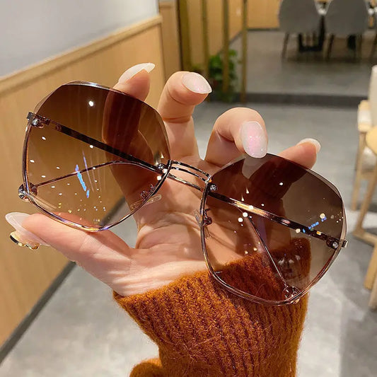 2025 Fashion Polygonal Metal Sunglasses