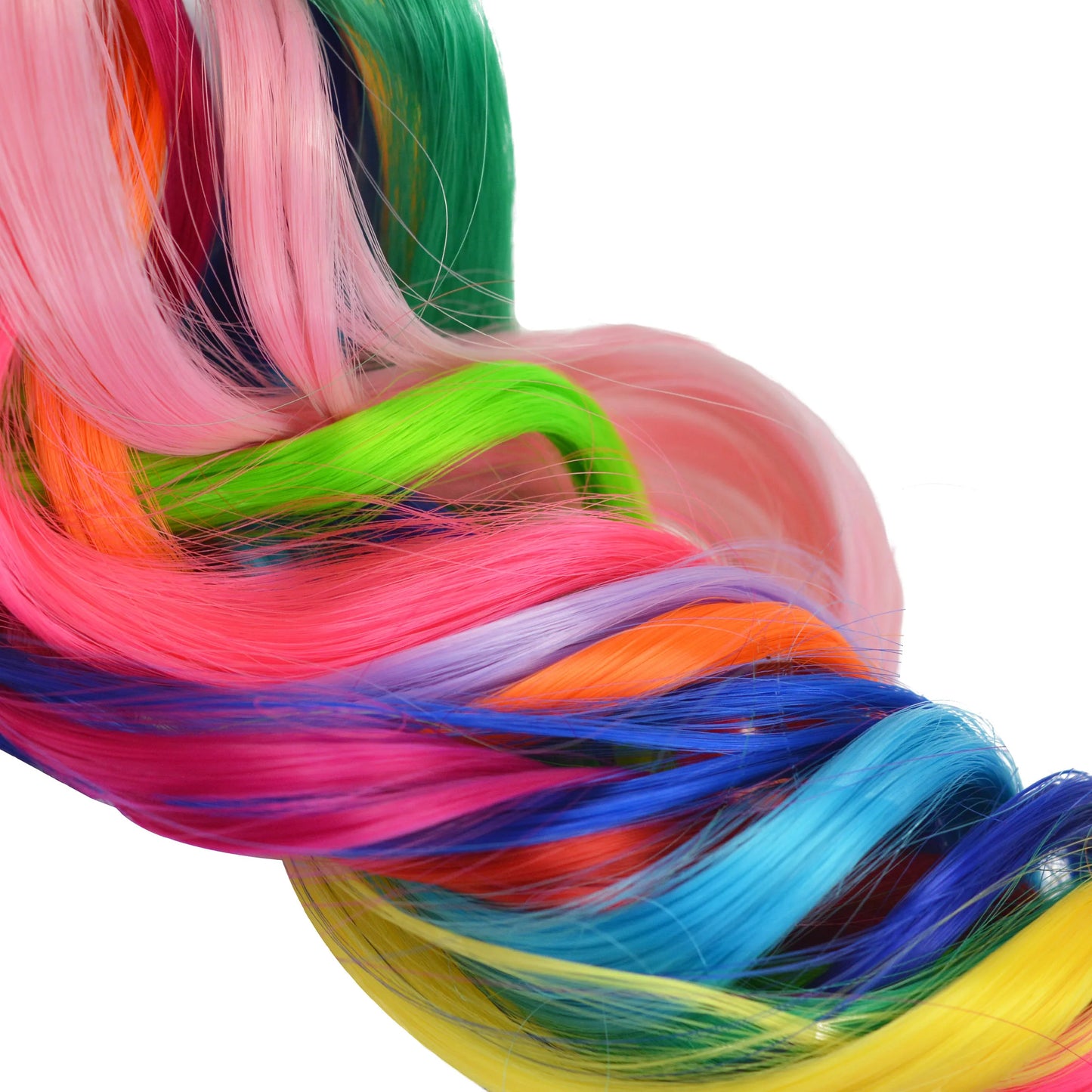 12 Colors Synthetic Hairpieces
