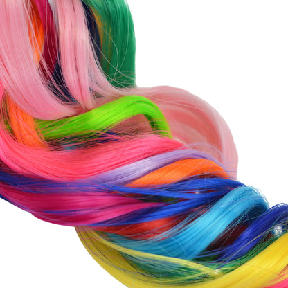 12 Colors Synthetic Hairpieces