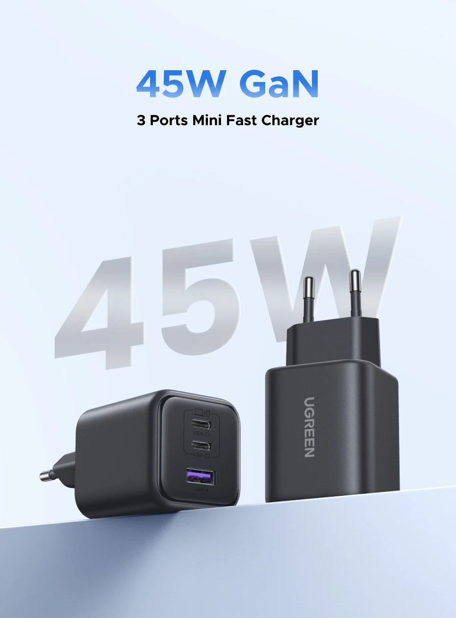 UGREEN 45W GaN USB-C Fast Charger