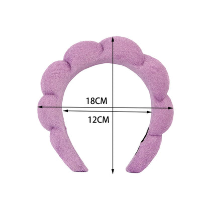 2025 Fashion Puffy Sponge Headband for Women & Girls
