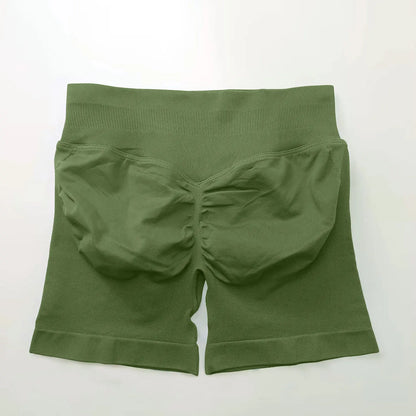 Impact Shorts 4.5" – Women’s Seamless Fitness Biker Shorts