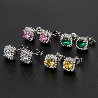 Moissanite Stud Earrings for Women
