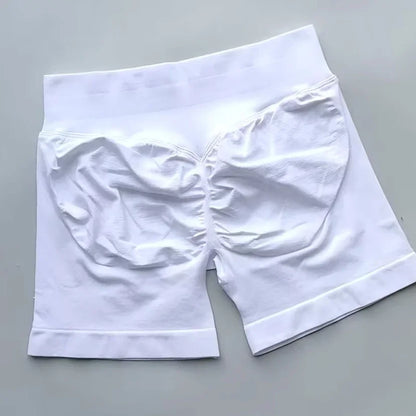 Women’s Impact Seamless Scrunch Bum Shorts – Low Ribbed Waist Gym Essential