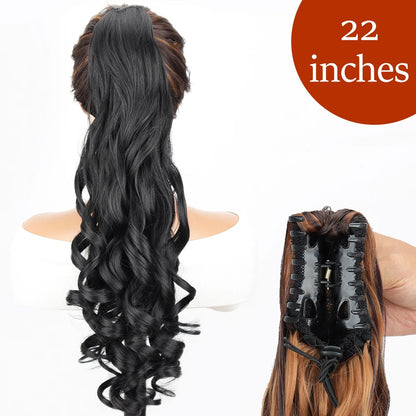 34-Inch Synthetic Ponytail Hair Extension