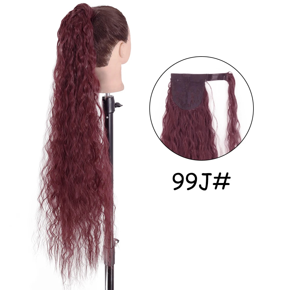 34-Inch Synthetic Ponytail Hair Extension