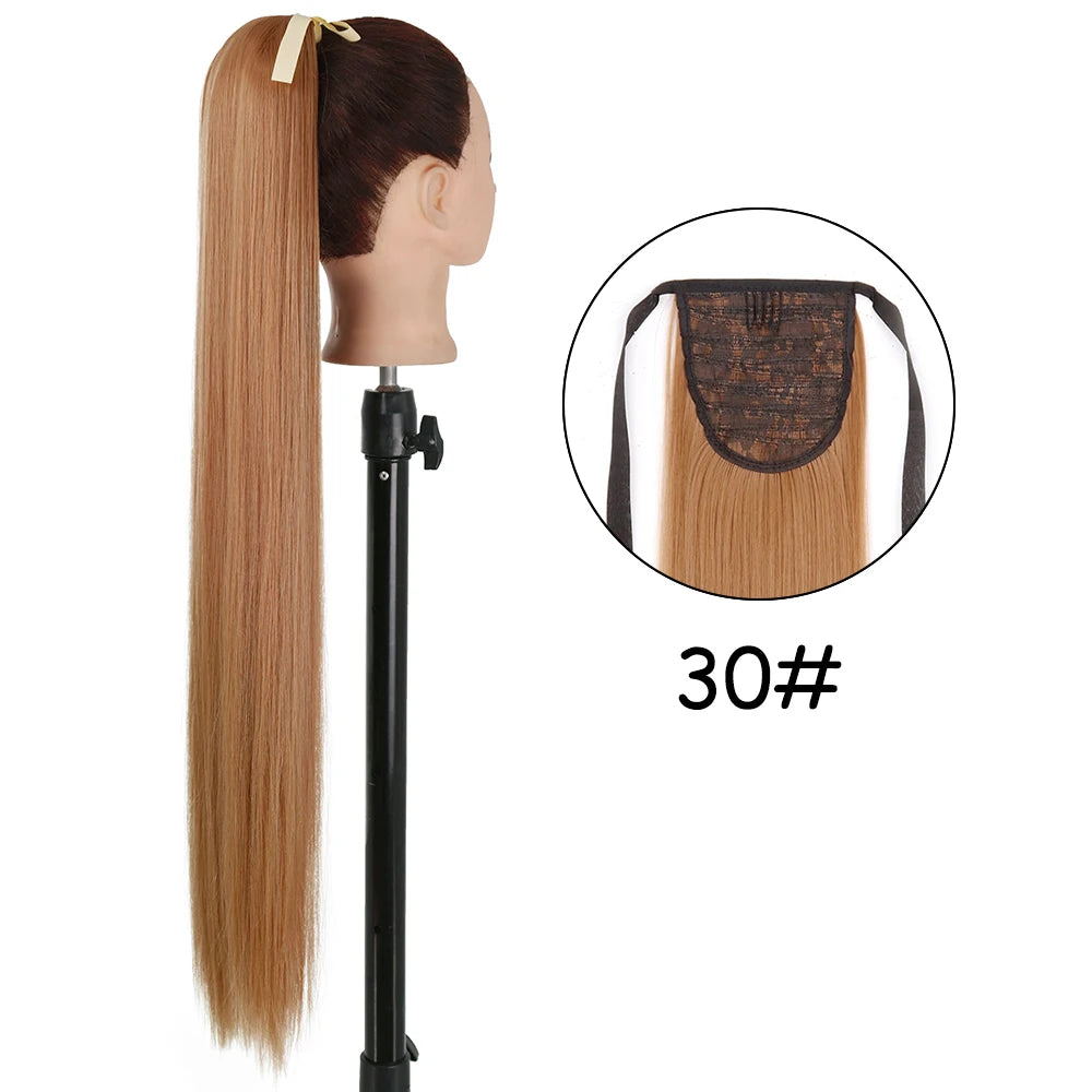 34-Inch Synthetic Ponytail Hair Extension