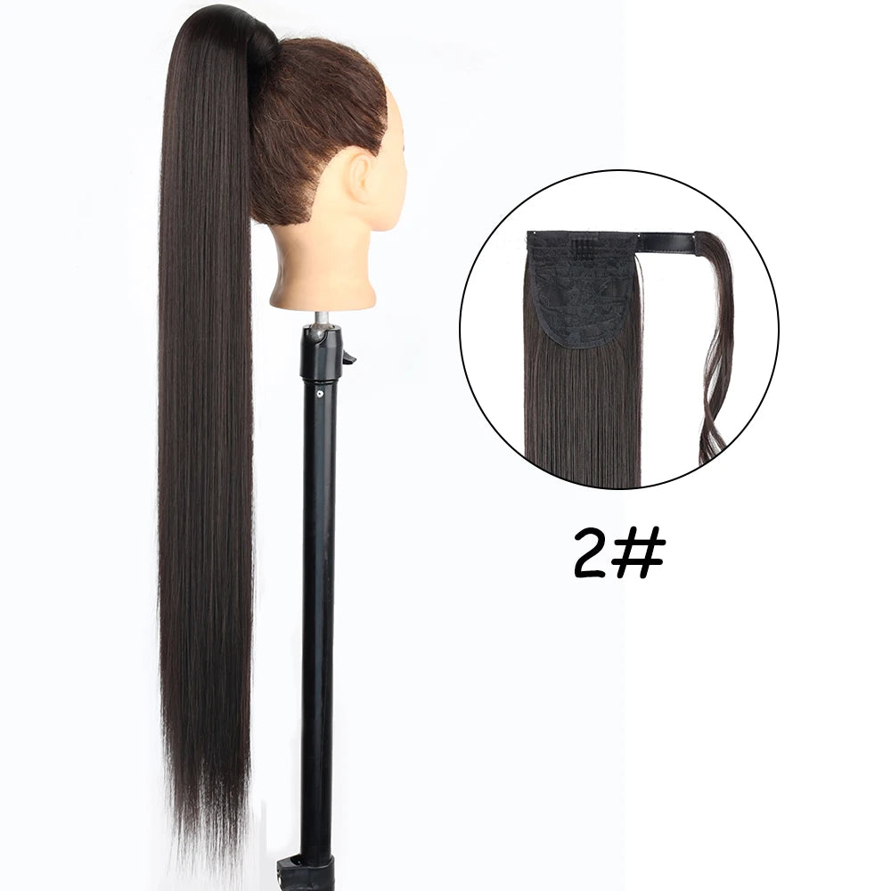 34-Inch Synthetic Ponytail Hair Extension