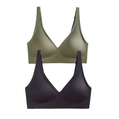 2Pcs/Set Seamless Wireless Bra