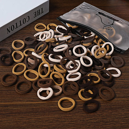 50/100PCS Colorful Nylon Hair Bands for Kids