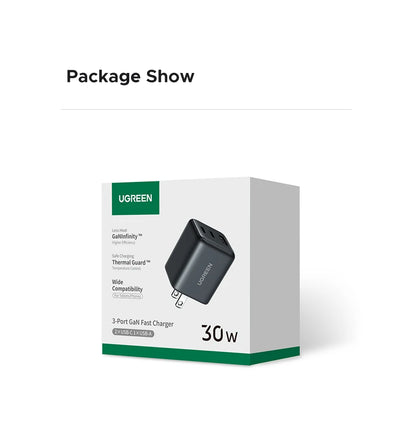 UGREEN 20W / 30W GaN Mini USB-C Charger